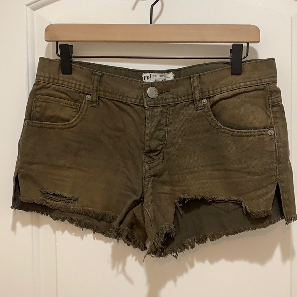 Free people shark bite a shorts